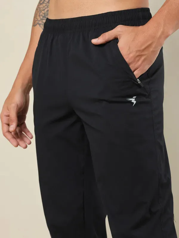 Men Solid Relax Fit Joggers with TECHNOLITE