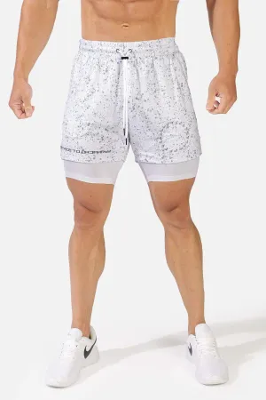 Men's 2-In-1 7" Gym Shorts with Towel Loop - Splash