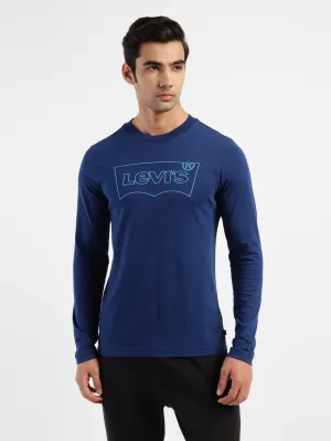 Men's Brand Logo Regular Fit T-shirt