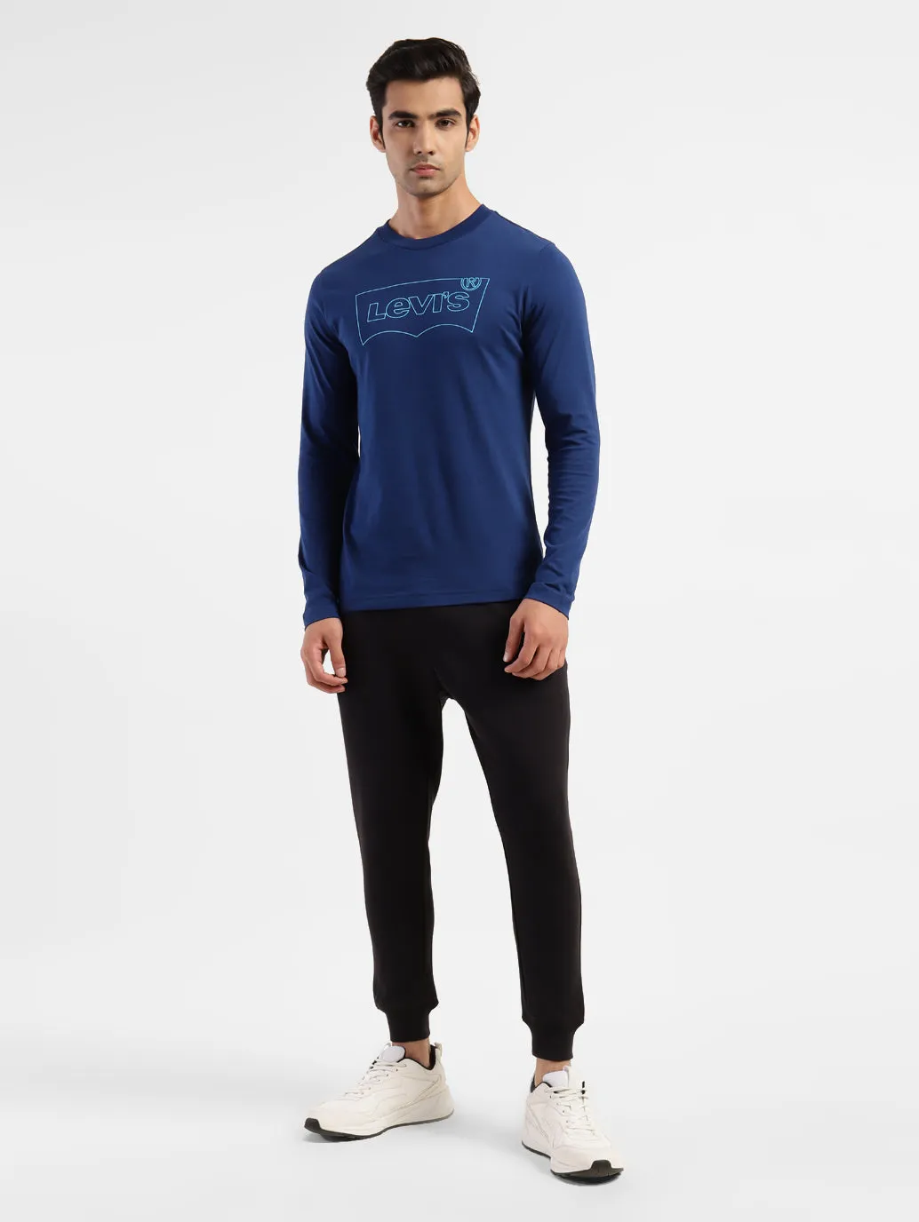 Men's Brand Logo Regular Fit T-shirt