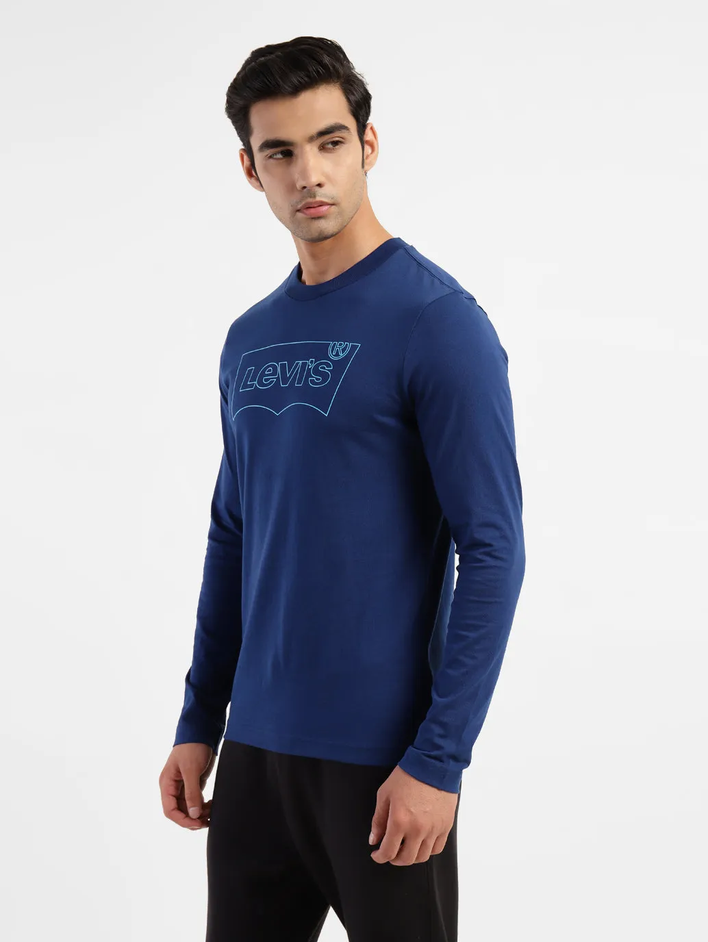 Men's Brand Logo Regular Fit T-shirt