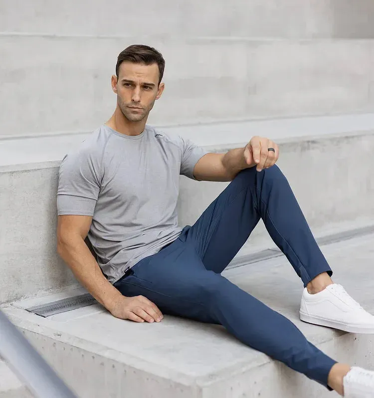 Men's Casual Slim Fit Pants | Stretchable