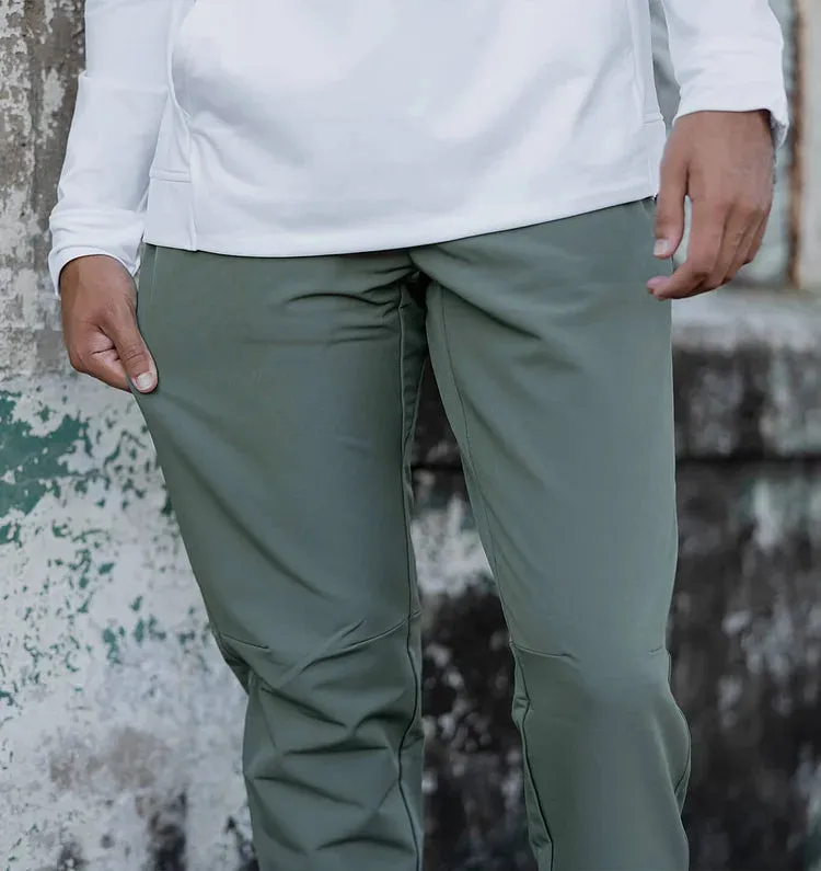 Men's Casual Slim Fit Pants | Stretchable