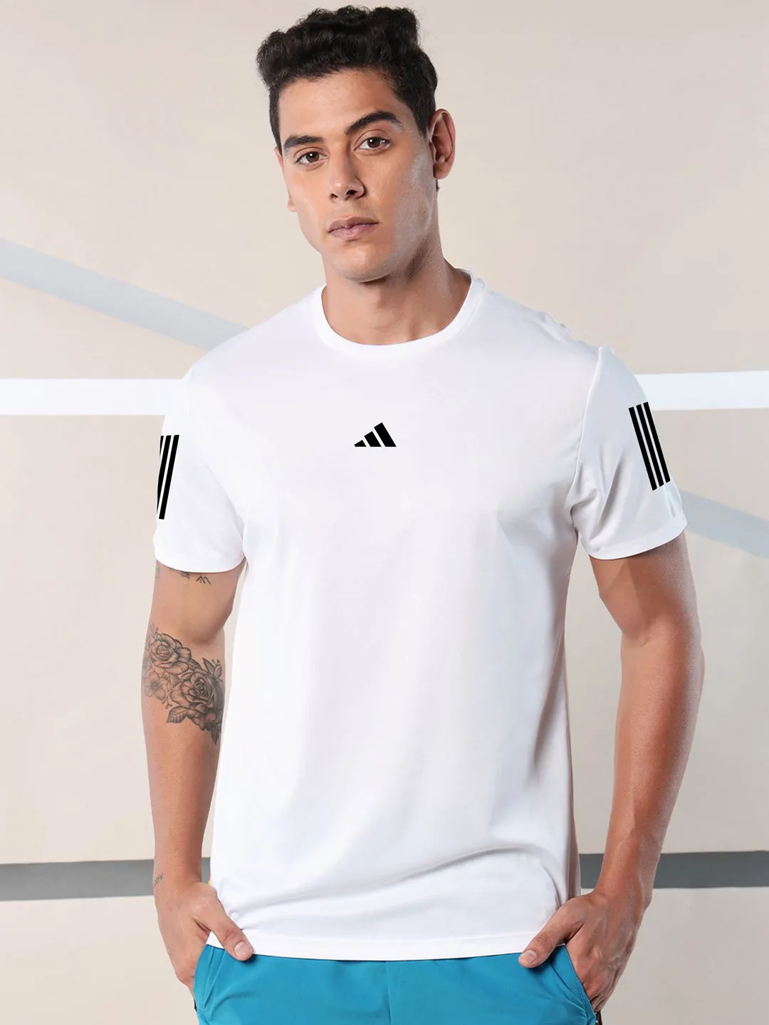 Men's DRY-FIT ADI White Tee Shirt