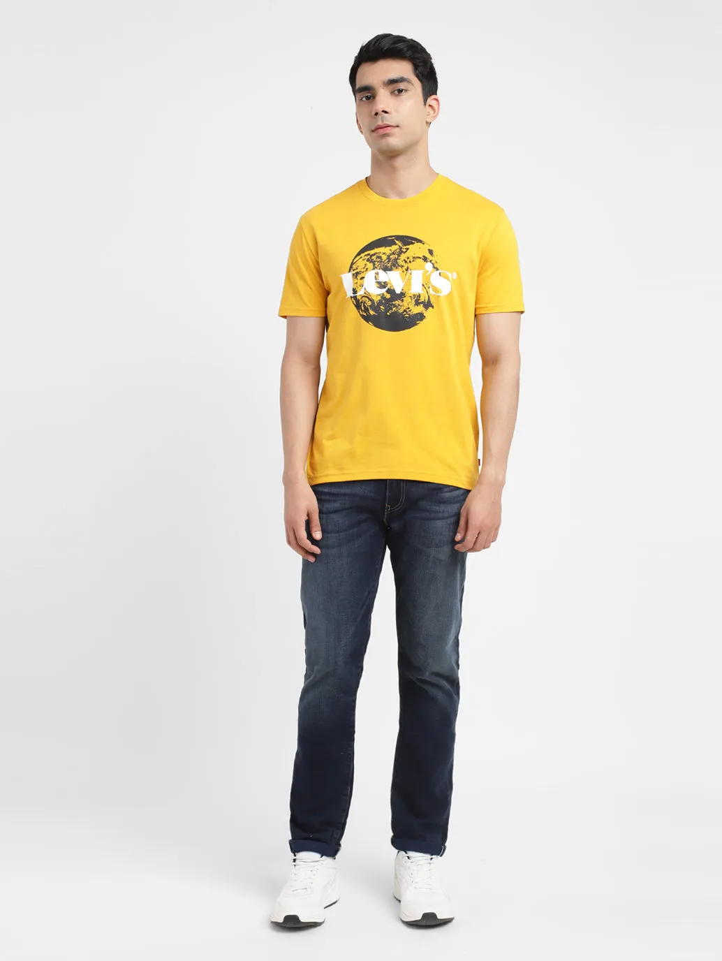 Men's Graphic Print Slim Fit T-shirt