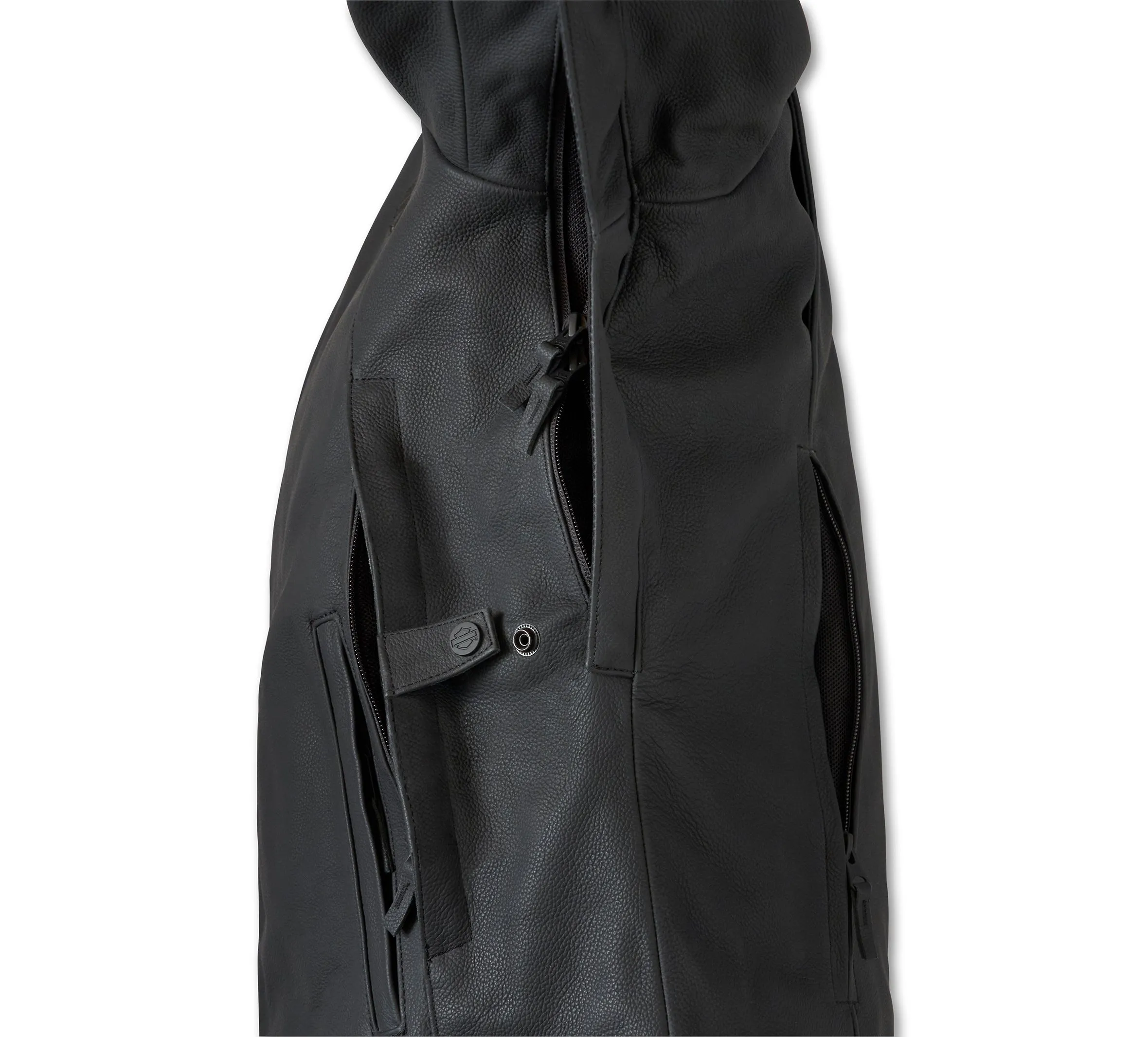 Men's Paradigm Triple Vent System 2.0 Leather Jacket - Black Beauty
