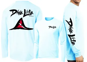 Men’s Performance Dive Life Shark Fin Long Sleeve