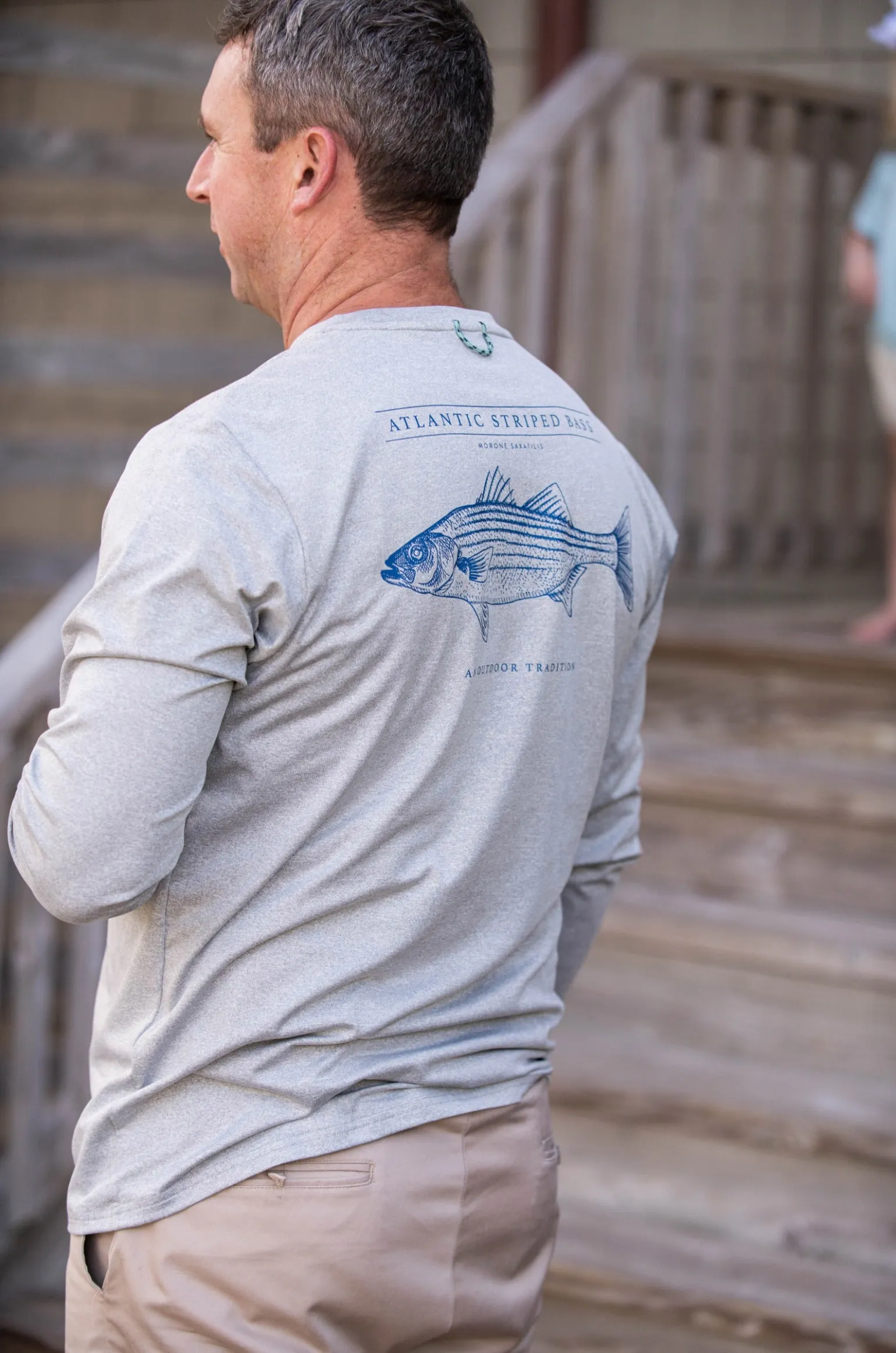 Mens Pro Performance Fishing Tee