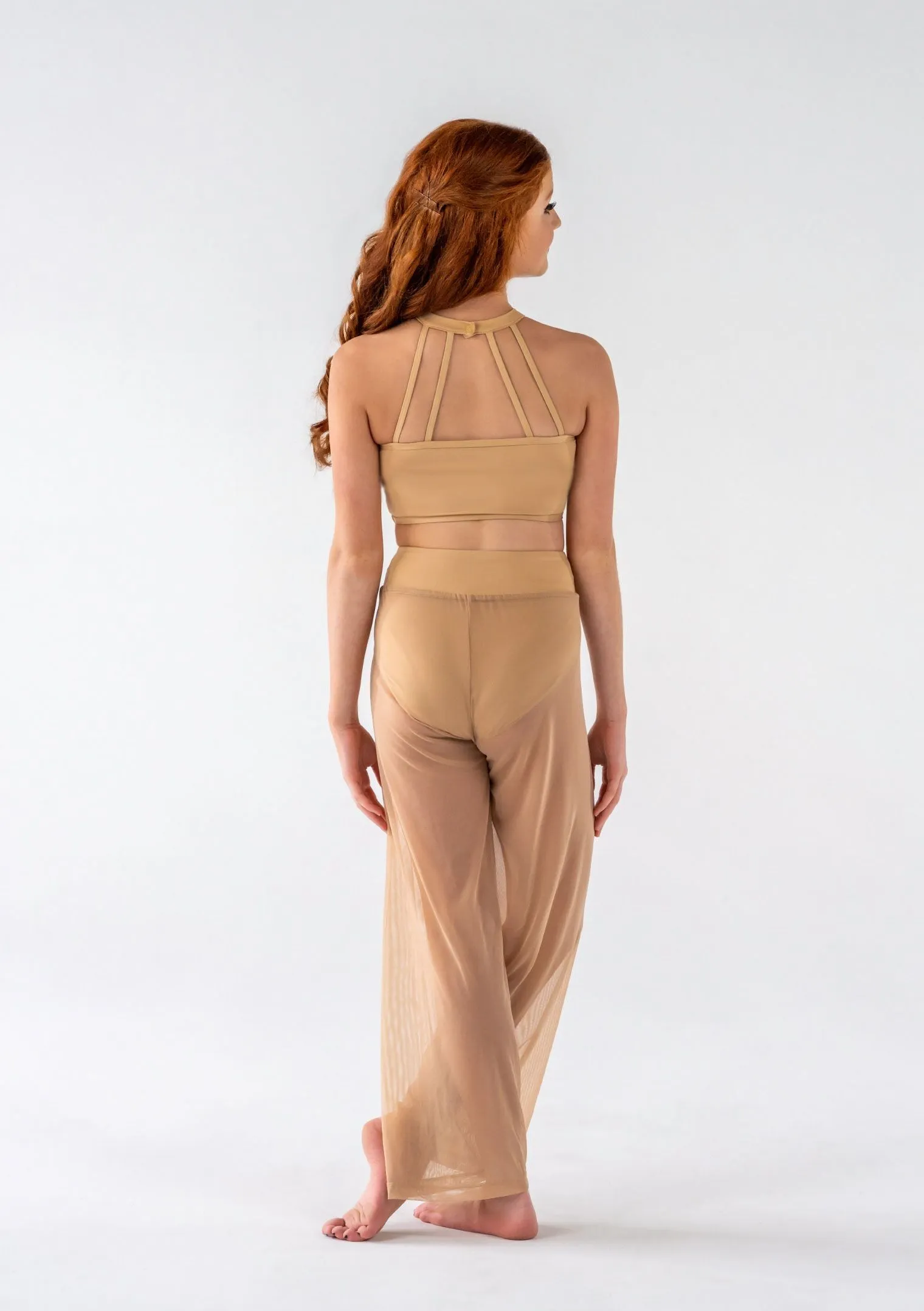 Mesh Performance Crop Top