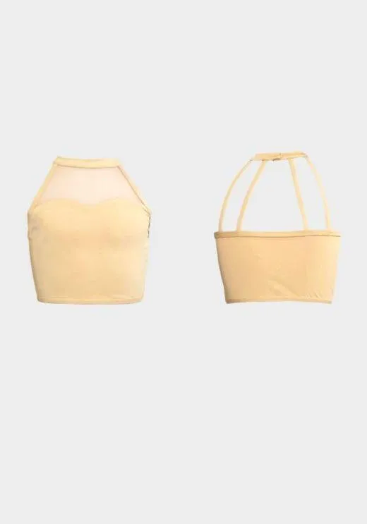 Mesh Performance Crop Top