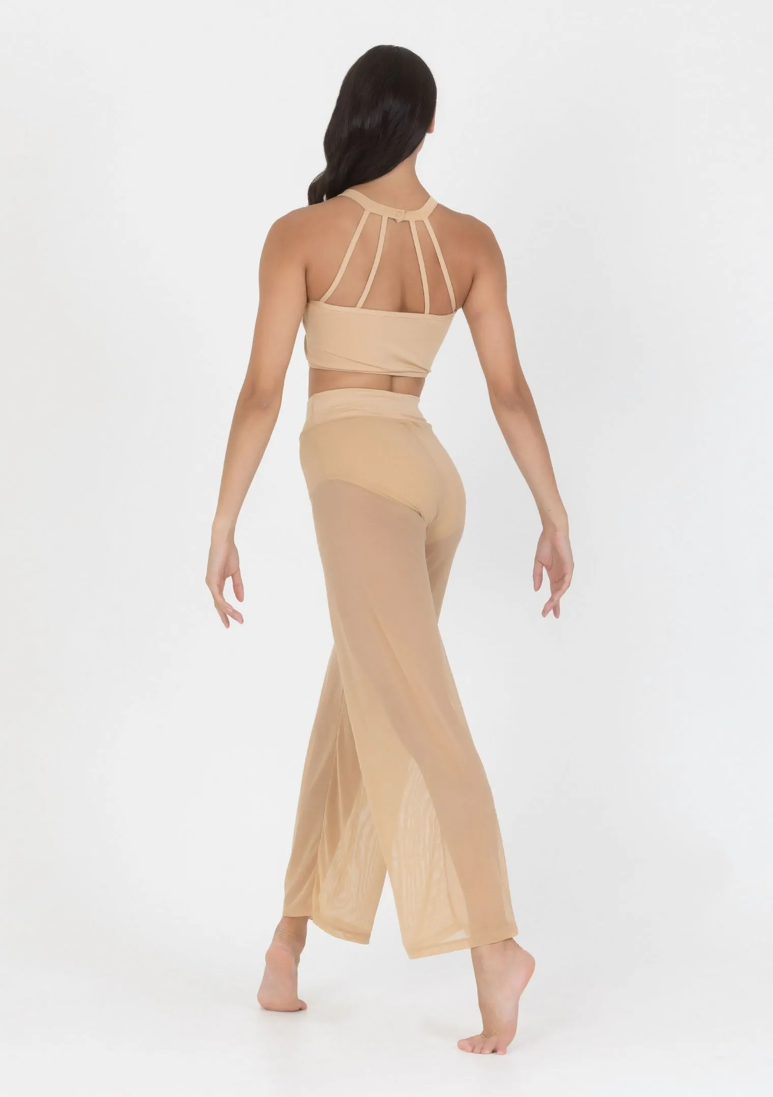 Mesh Performance Crop Top