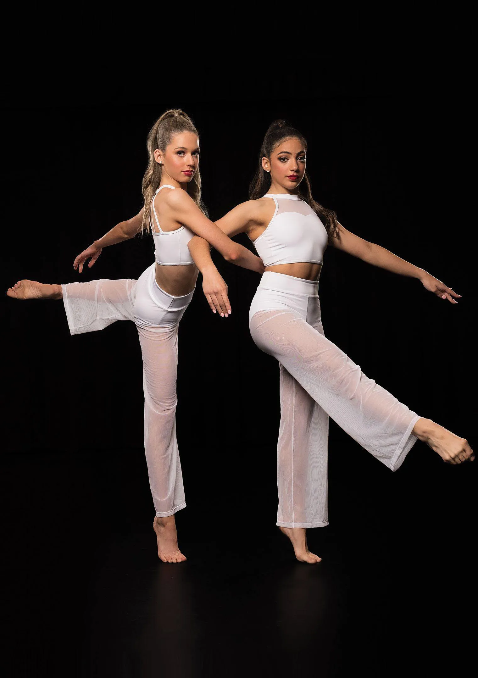 Mesh Performance Crop Top