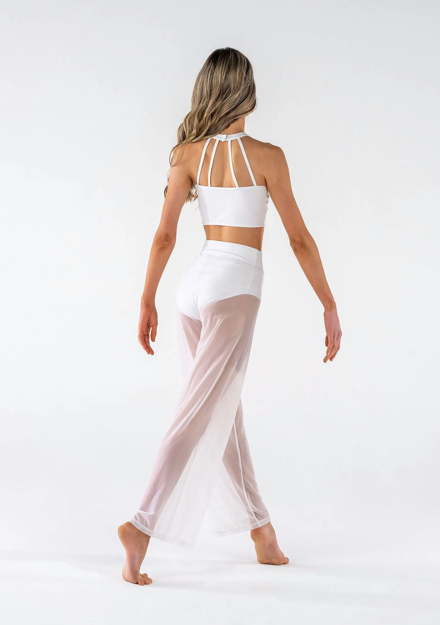 Mesh Performance Crop Top