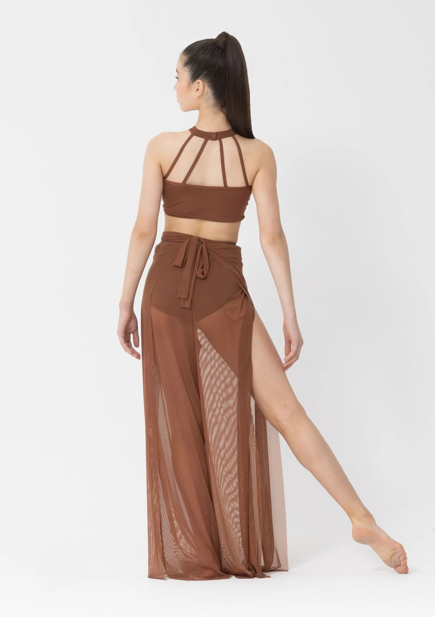 Mesh Performance Crop Top