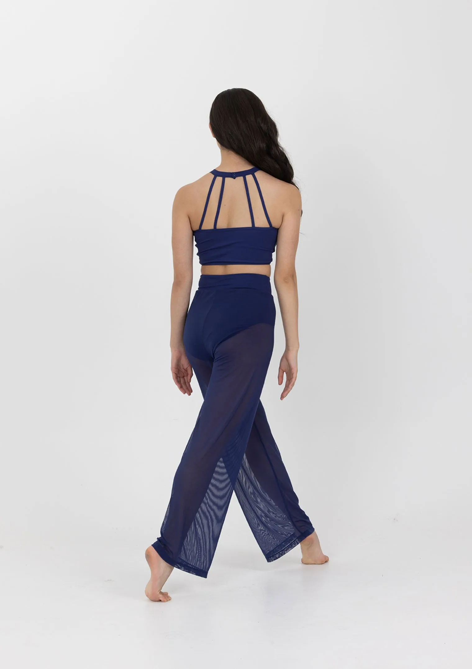 Mesh Performance Crop Top
