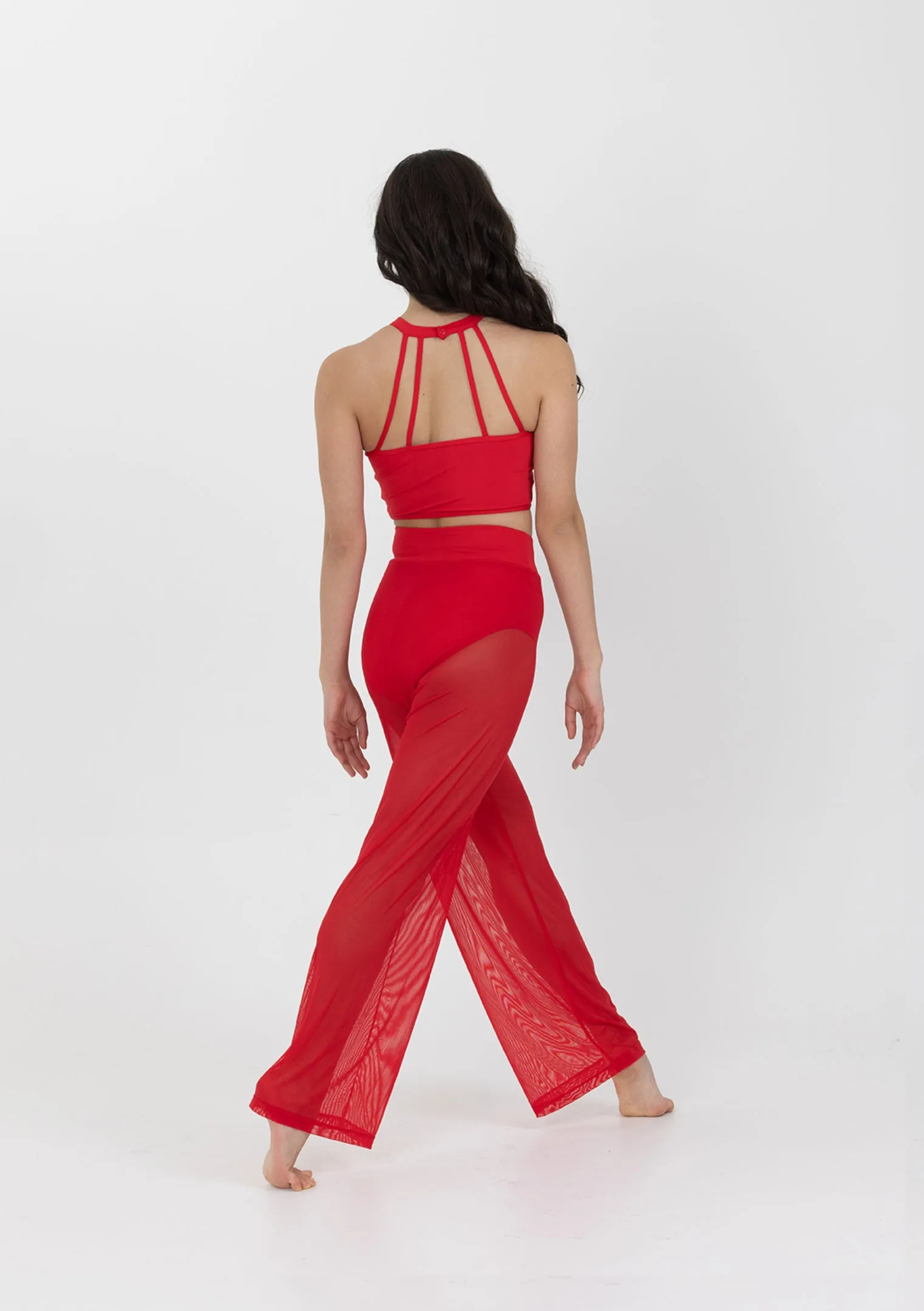 Mesh Performance Crop Top