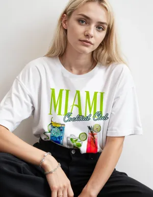Miami Cocktail Club Tee | Quick-Dry Cooling T-shirt