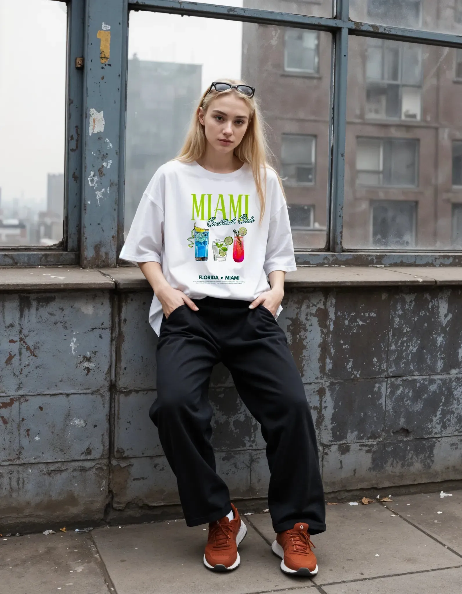 Miami Cocktail Club Tee | Quick-Dry Cooling T-shirt