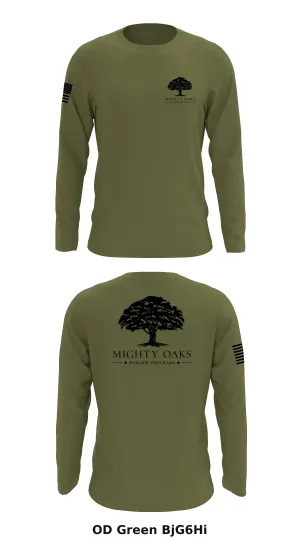 Mighty Oaks Warrior Programs  Store 1 Core Men's LS Performance Tee - BjG6Hi