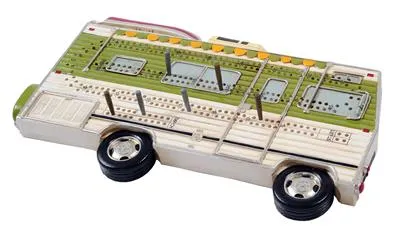 Multicolor GSI Outdoors Rv Cribbage Board