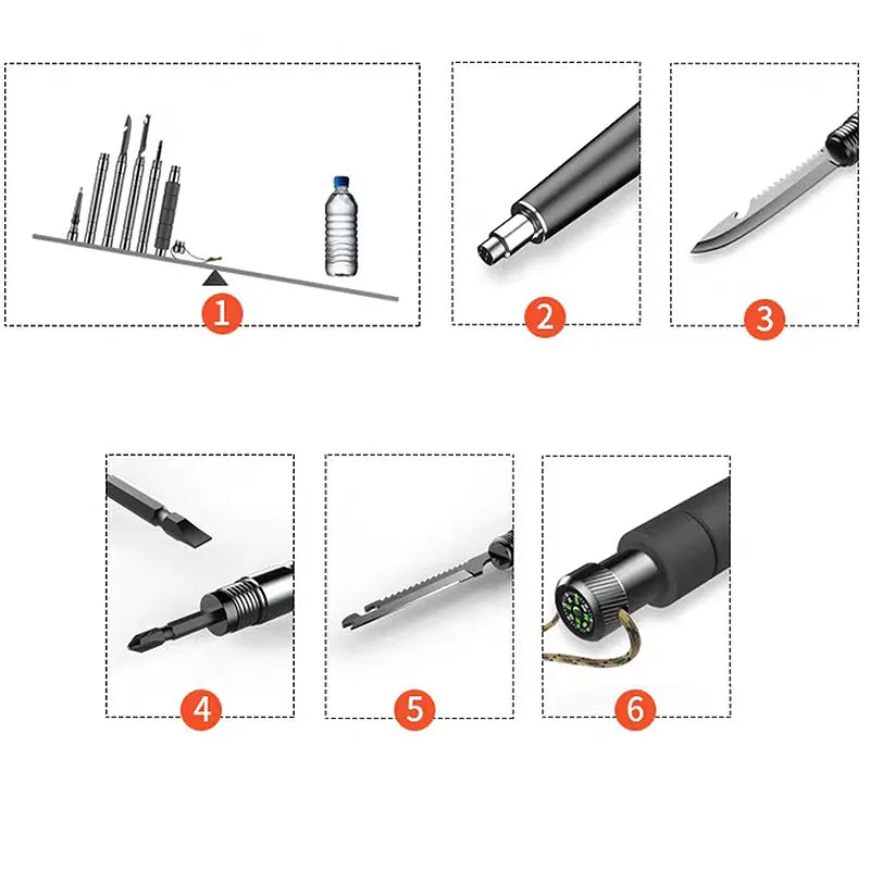Multifunctional Folding Hiking Pole