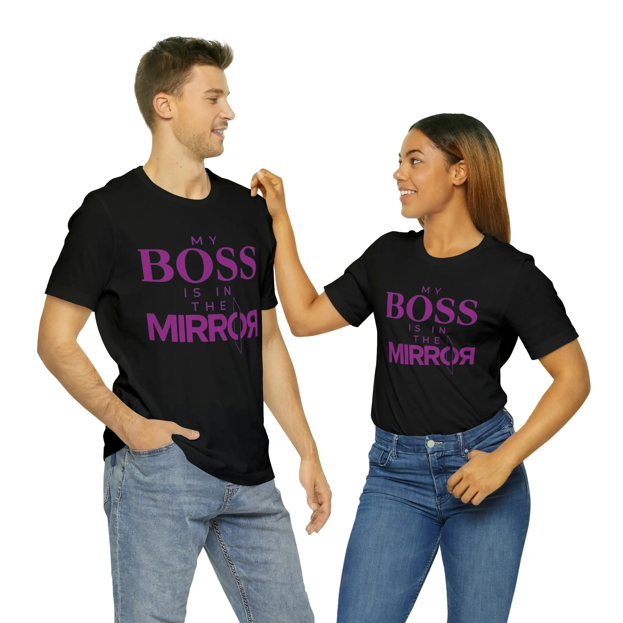 My Boss is in the Mirror Short Sleeve Tee