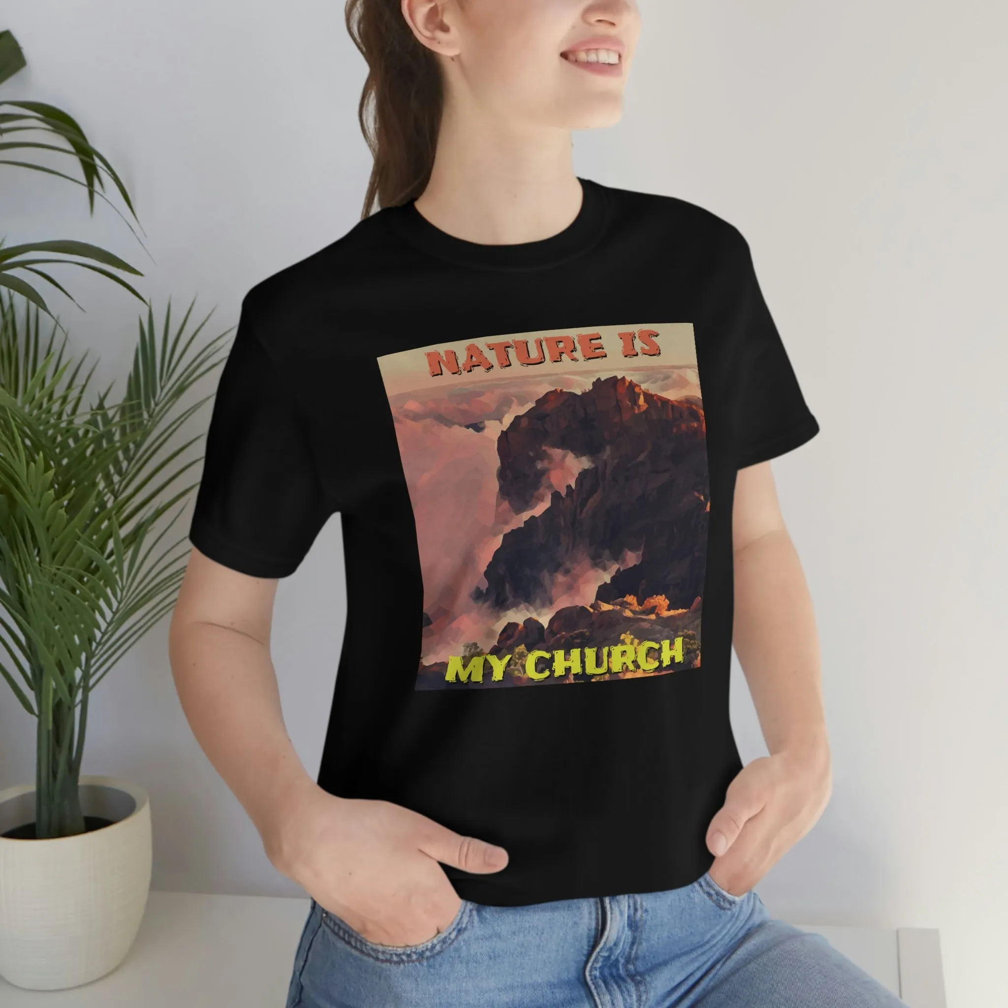 Nature is my Church Short Sleeve Tee