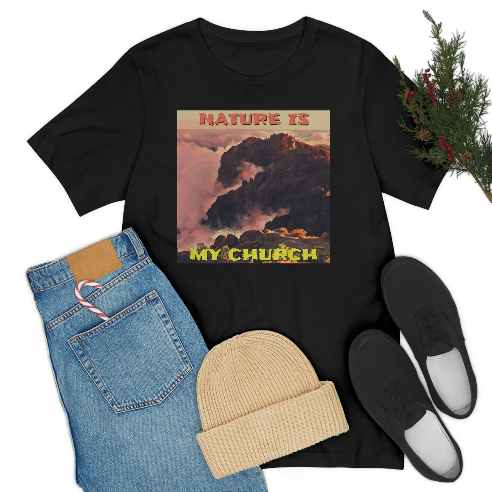 Nature is my Church Short Sleeve Tee