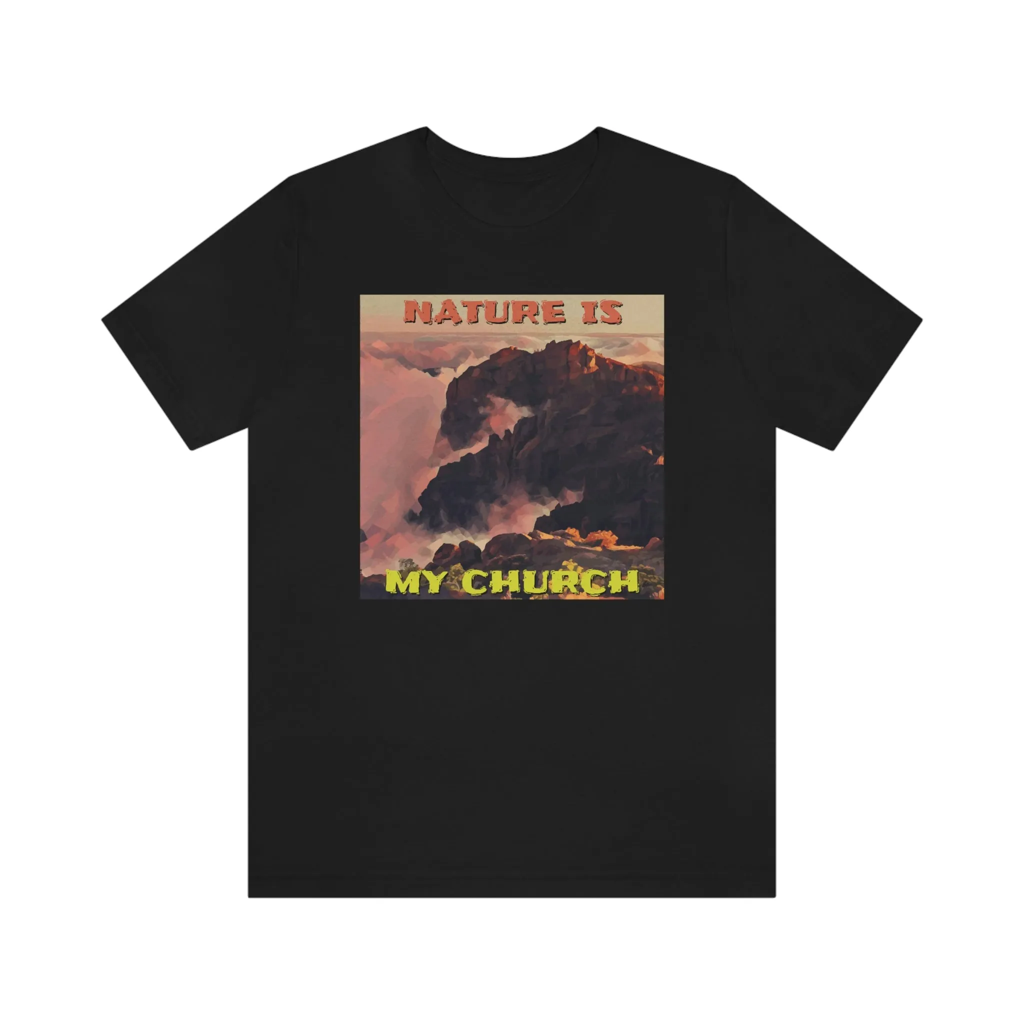 Nature is my Church Short Sleeve Tee