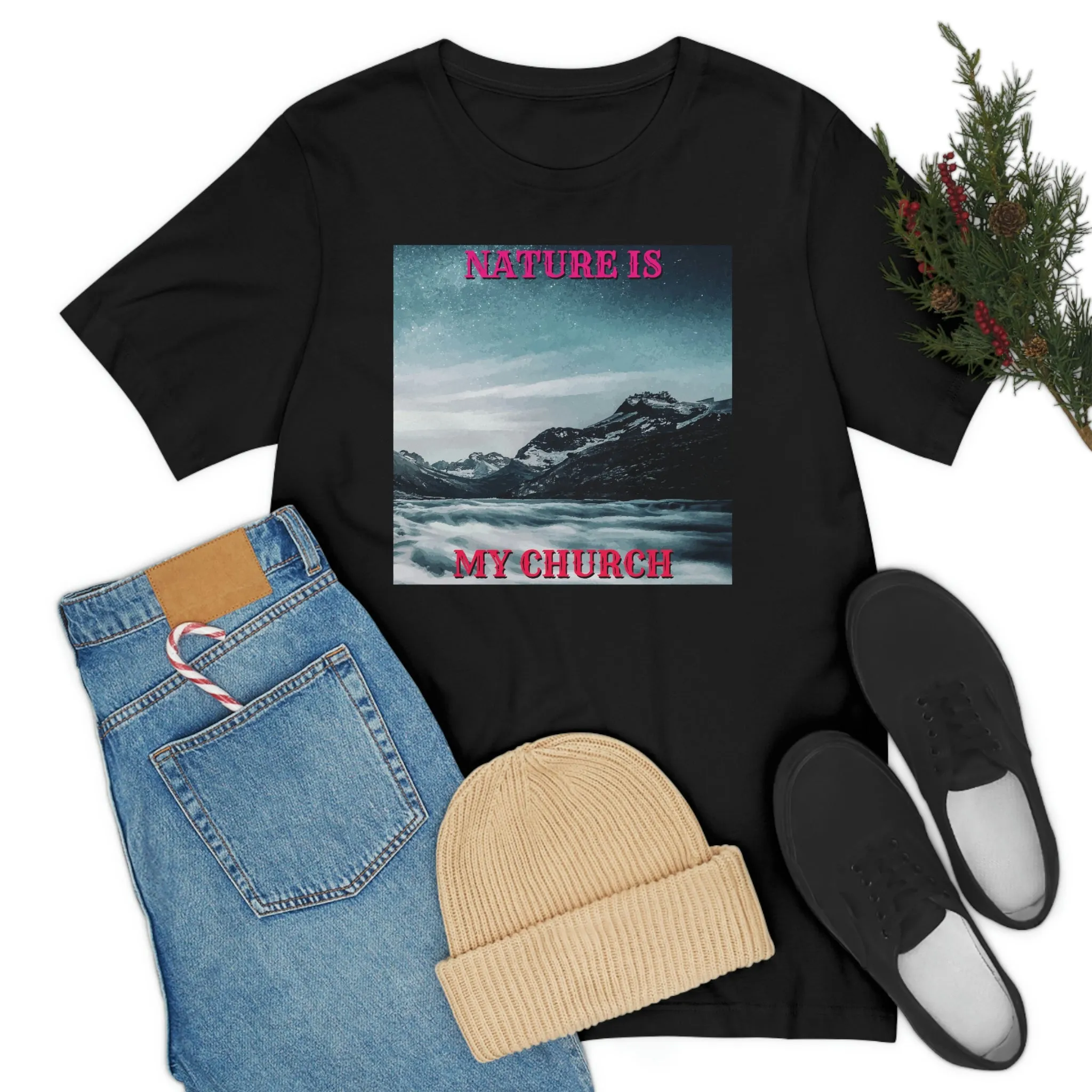 Nature is my Church Short Sleeve Tee