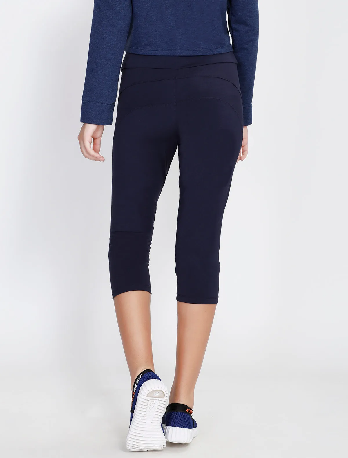 Navy Capris