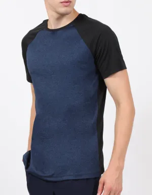 Navy Half Sleeve T-Shirt