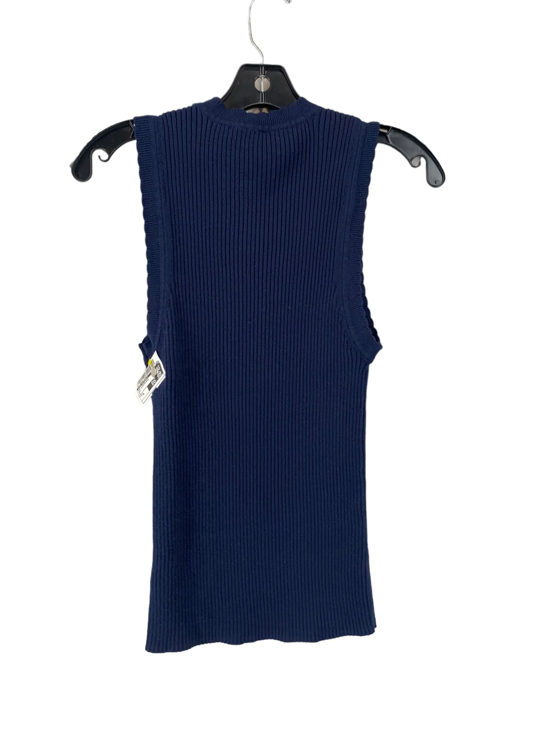 Navy Top Sleeveless Free Assembly, Size Xl