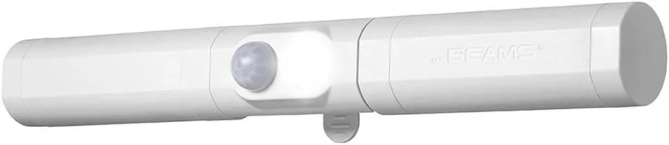 NEW Beams MB970 100 Lumen LED Wireless Battery Powered Motion Sensing Indoor/Outdoor Slim Safety Light, 1-Pack, White!