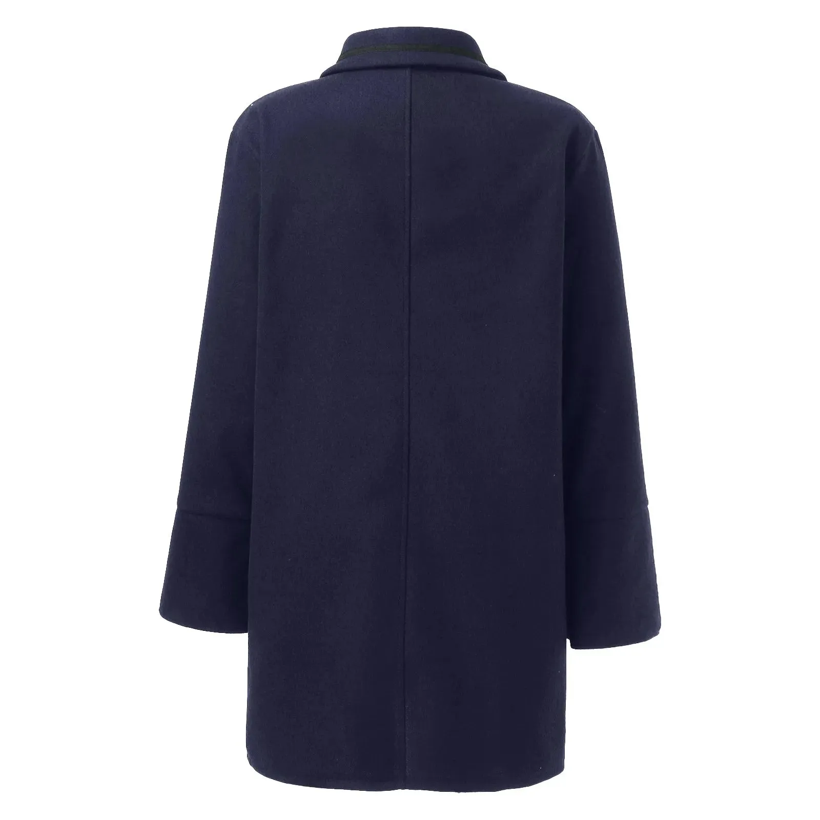 New In Outerwears Jackets Casual Design Sense Stcollar Solid Color Coat Jackets For Women 2023 Spring Jacket Coat For Women