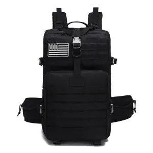 New Large-Capacity Backpack Men's Travel Commuter Outdoor Backpack Hiking Equipment Camping Waist Support 3P Backpack