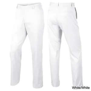 Nike Flat Front Pants (#639779-100) White/White W38 L30