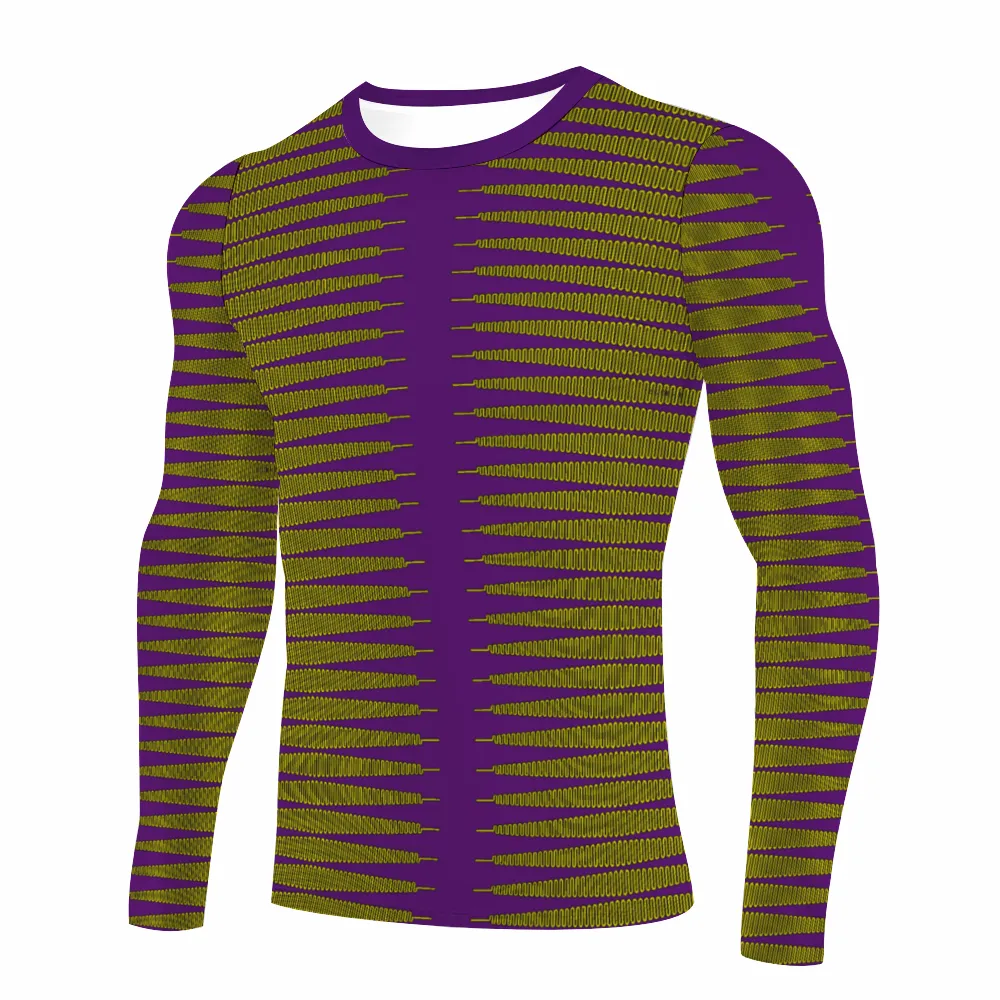 Nkrumah's Pencil Long Sleeve Workout Shirt