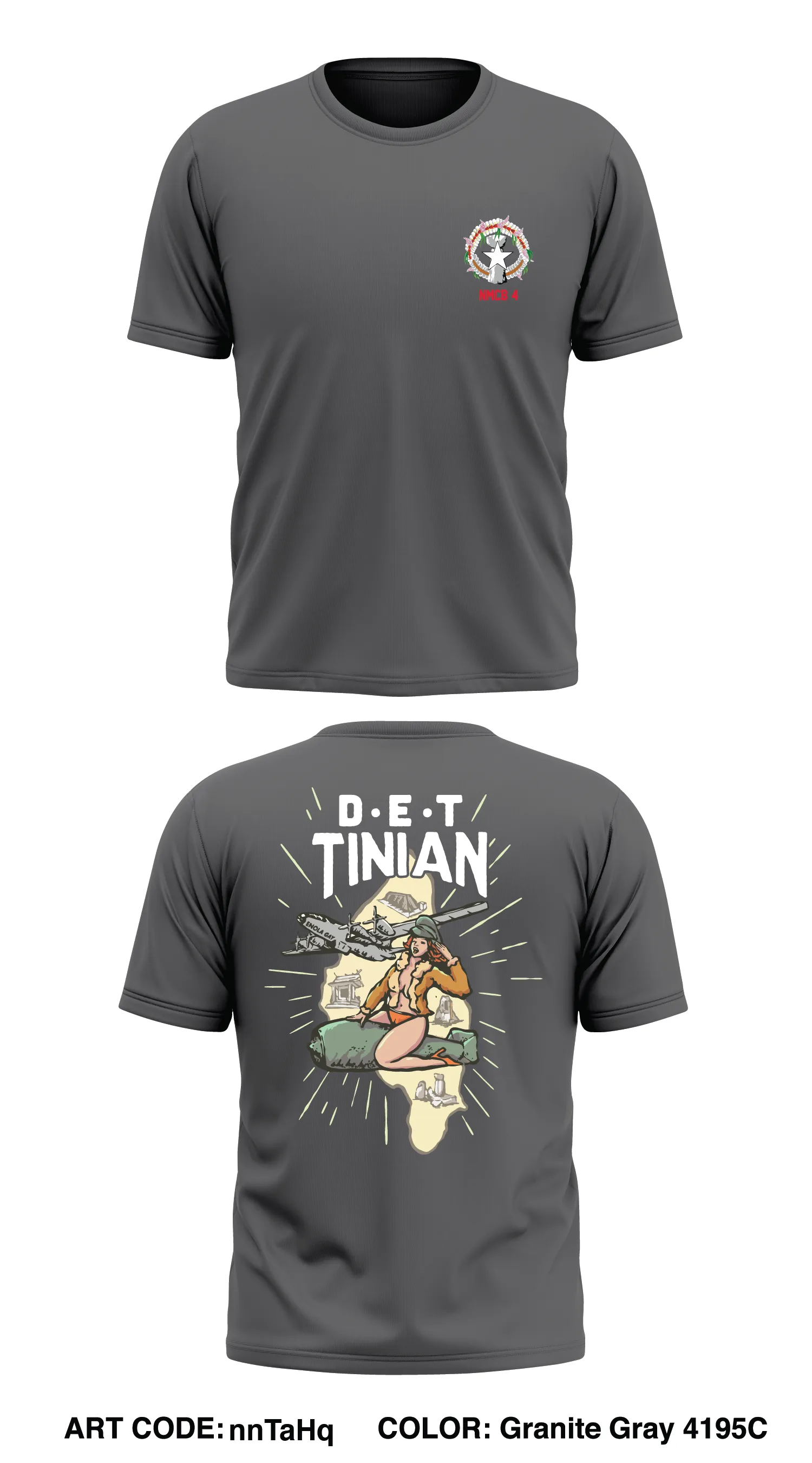 NMCB 4 Store 1 Core Men's SS Performance Tee - nnTaHq