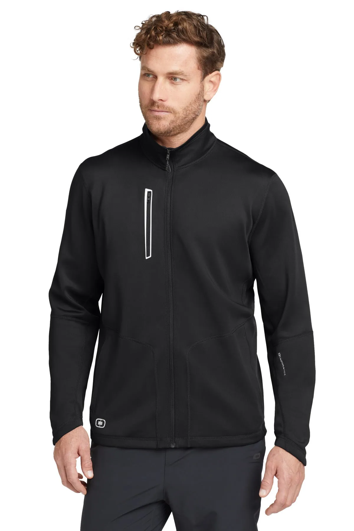 OGIO Fulcrum Full-Zip. OE700 Blacktop