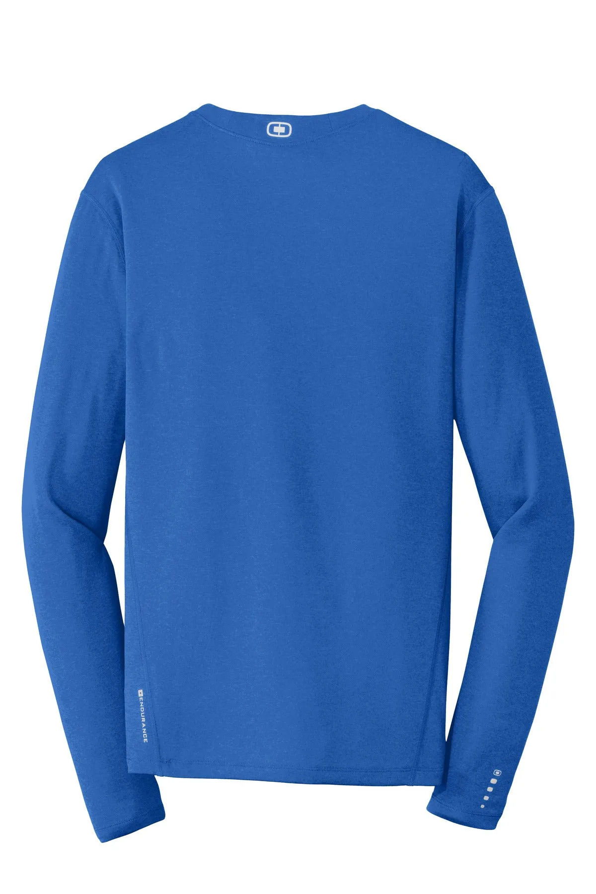 OGIO Long Sleeve Pulse Crew. OE321 Electric Blue