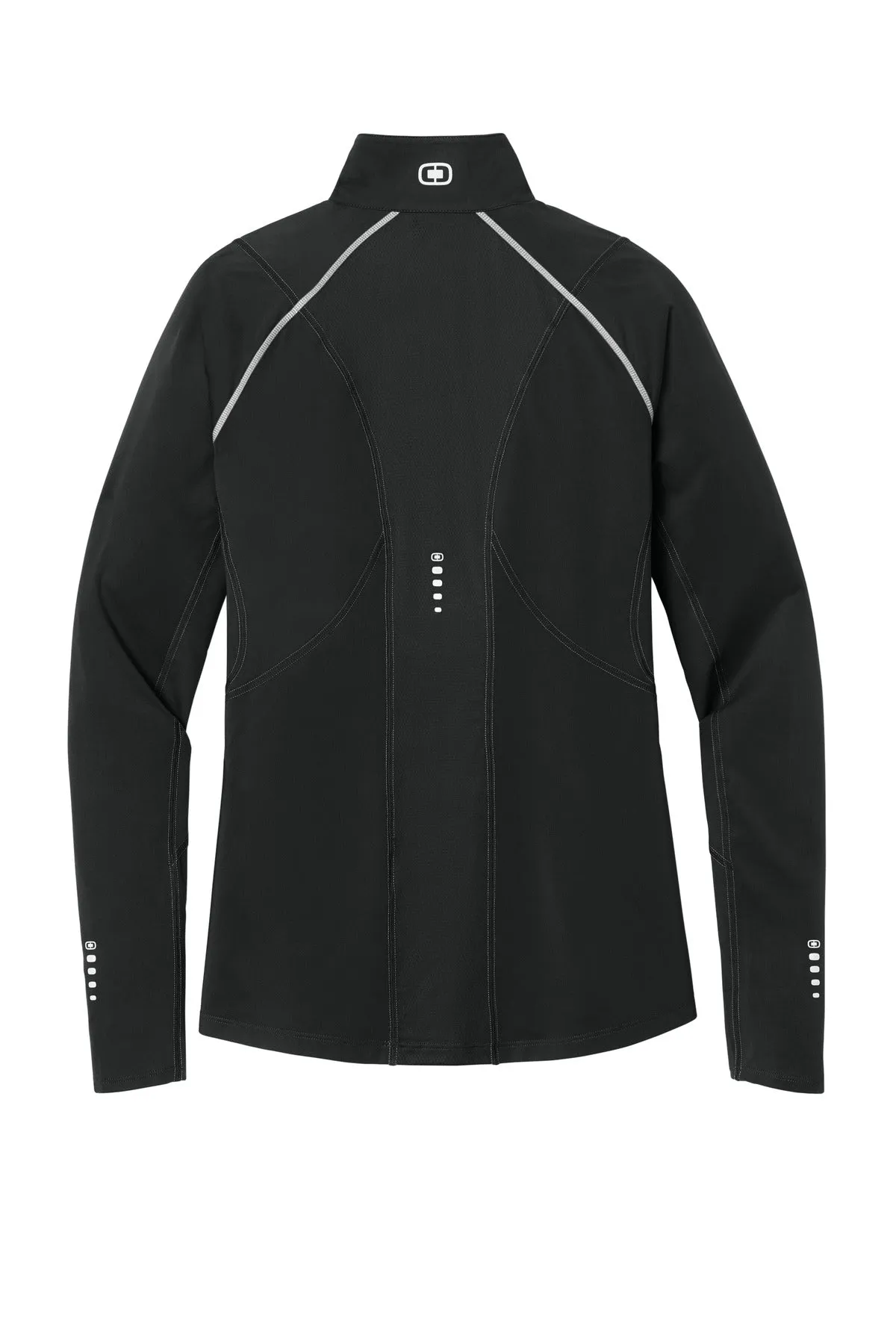 OGIO Women's Nexus 1/4-Zip Pullover. LOE335 Blacktop