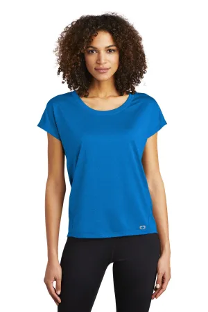 OGIO  Women's Pulse Dolman Tee LOE324 Electric Blue