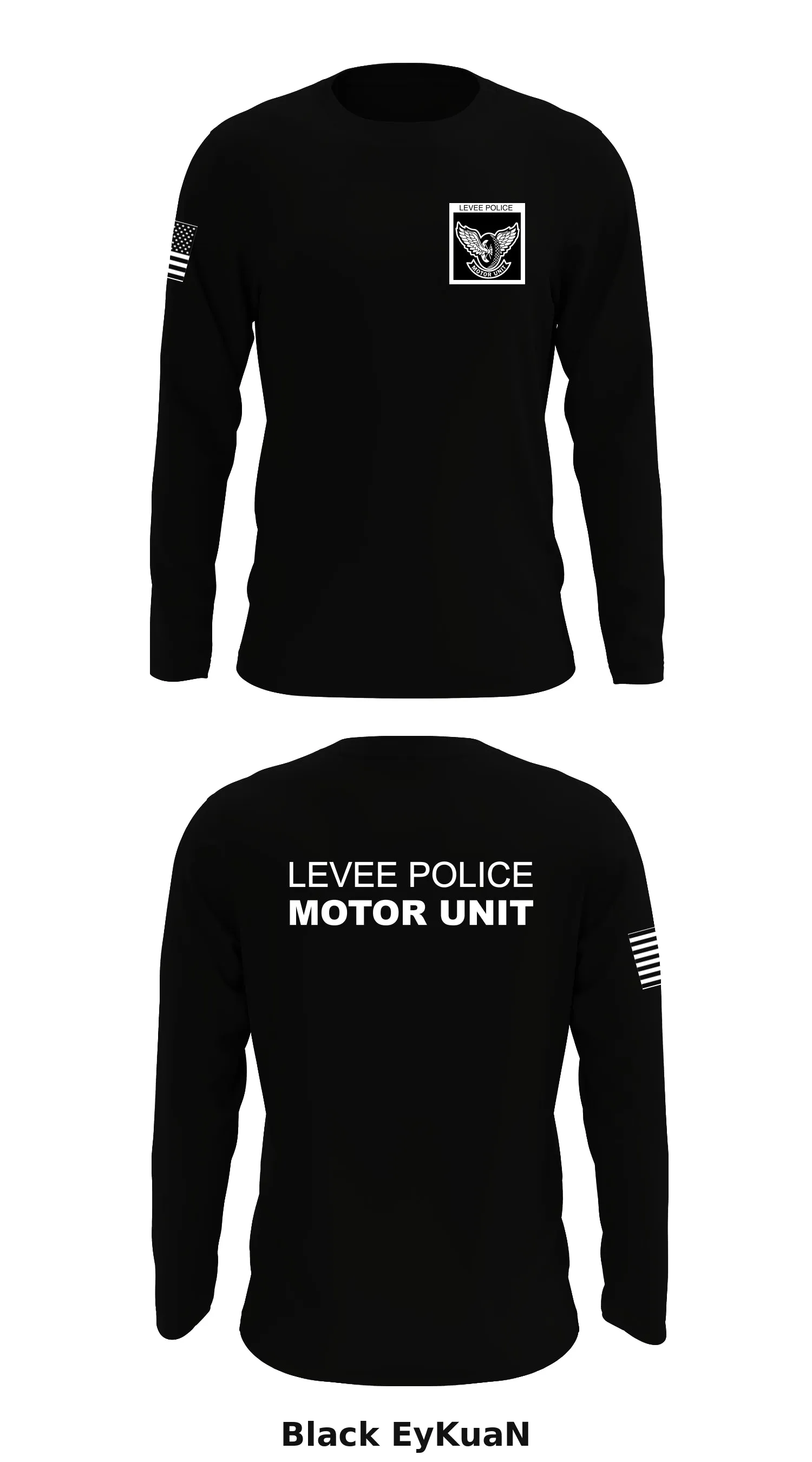 OLDPD Store 1 Core Men's LS Performance Tee - EyKuaN