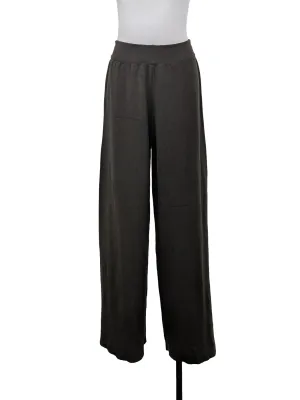 Olive Knitted Long Pants