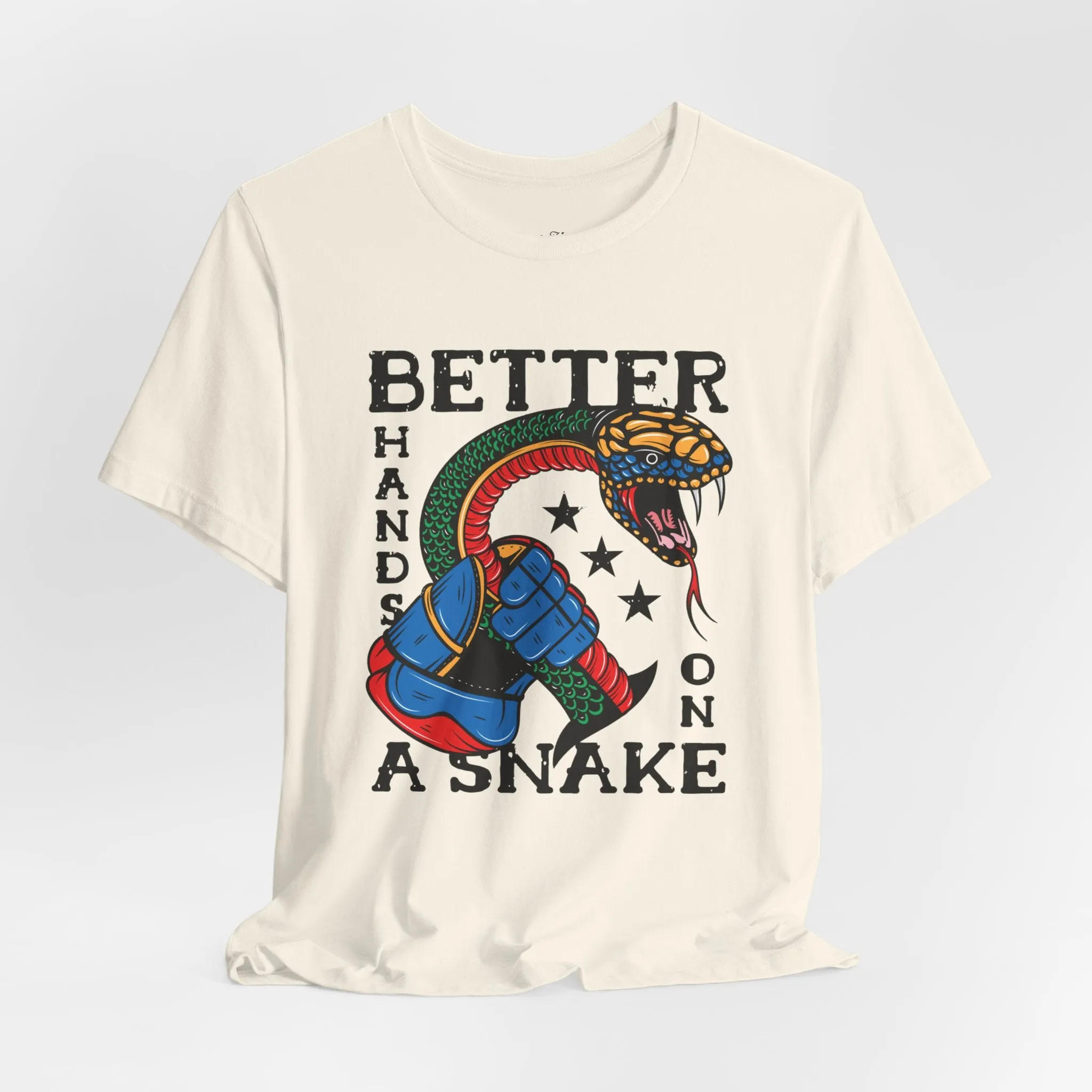 ON A SNAKE