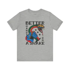ON A SNAKE