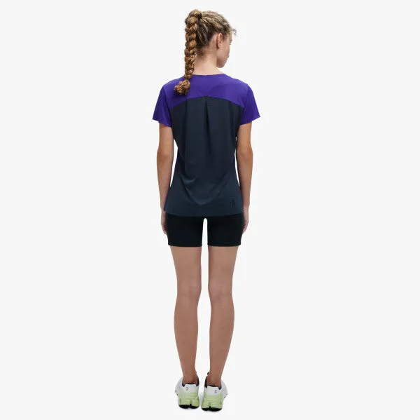 On Running Ladies Performance Tee |Twilight Navy