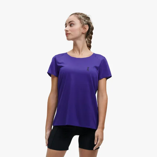 On Running Ladies Performance Tee |Twilight Navy