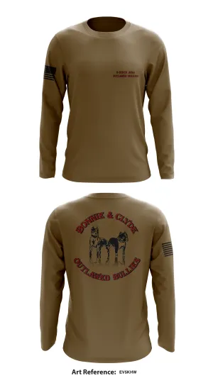Outlawed Bullies3-319th AFAR Store 1 Core Men's LS Performance Tee - ev5Khw